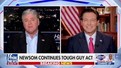 Ron DeSantis - Tonight, I joined Sean Hannity on Fox News.