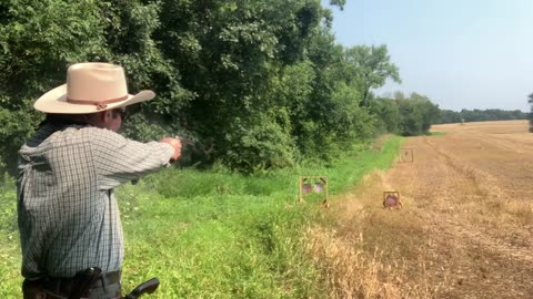Cap n ball cowboy action plinking!