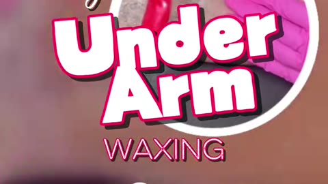 Flawless Underarm Waxing with Cherry Desire | Sexy Smooth Wax by @brianaalatrice 🍒✨