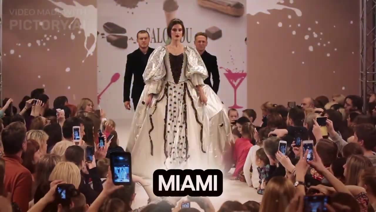 ANNIE SHRED x THE BLACK TAPE PROJECT Miami Swim Week Summer 2024 - 4K Slow Motion - Black Tape Chic