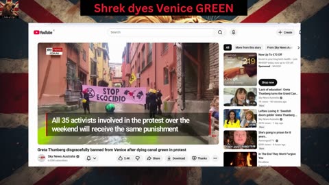 Shrek dyes Venice GREEN