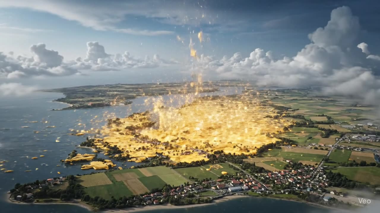 God pisses on Denmark