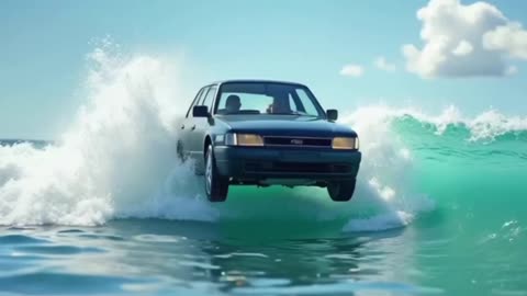 Car surfing