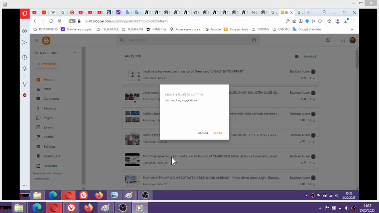 TIMING Google threatens with BLOGGER takedown duE To Greenland crime