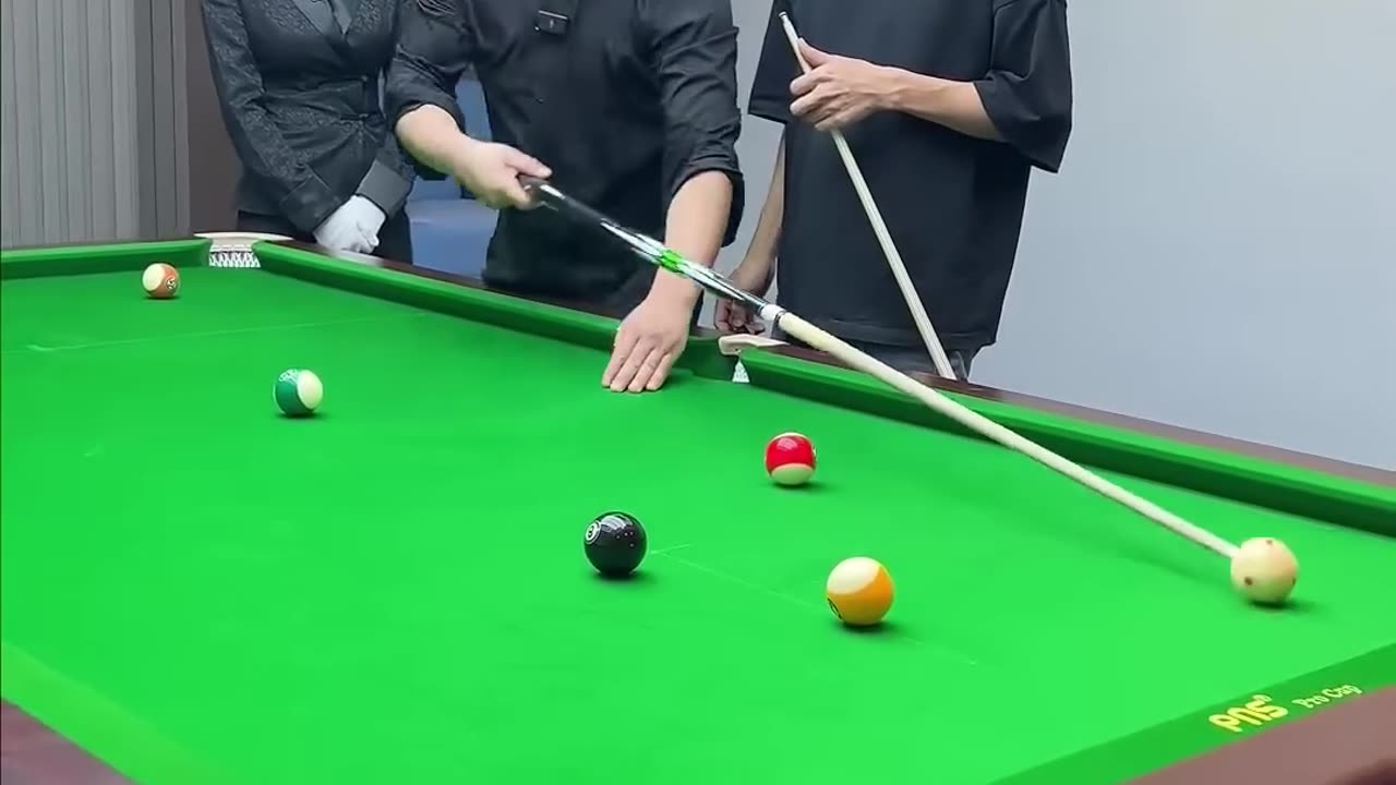 Billiards trick shots