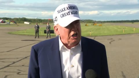 Trump comments on conflicts adroad with lran and Russia