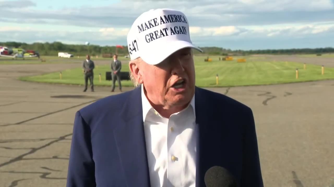 Trump comments on conflicts adroad with lran and Russia