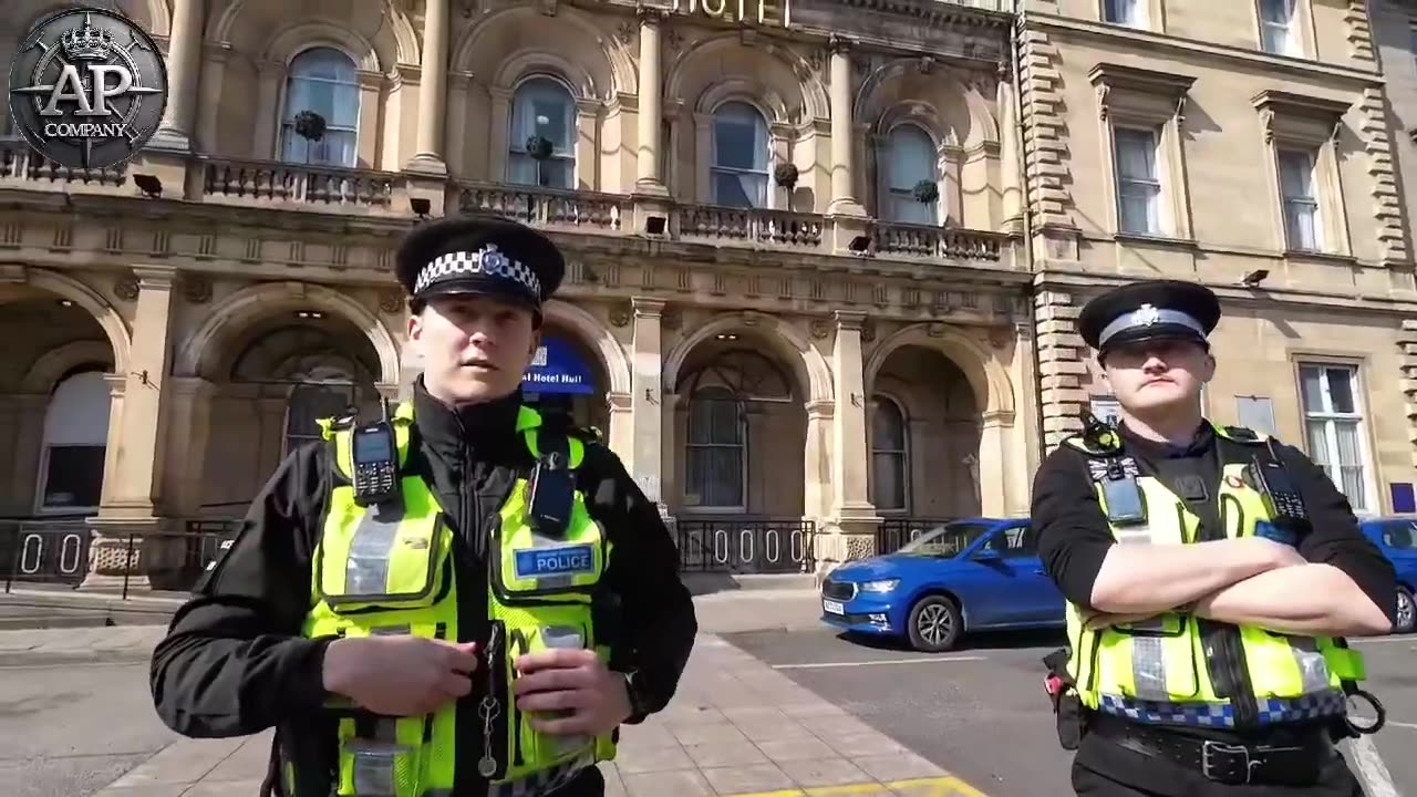Forcefully removed and banned from travelling for filming outside an illegal migrant hotel in Hull