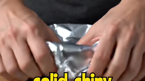 Turning Aluminum Foil Into Slime?! 🧊➡️✨ You Won’t Believe This AI Creation #AluminumSlime #AIArt