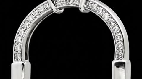 TIFFANY & CO NECKLACE ROCK PENDANT K18WG DIAMOND