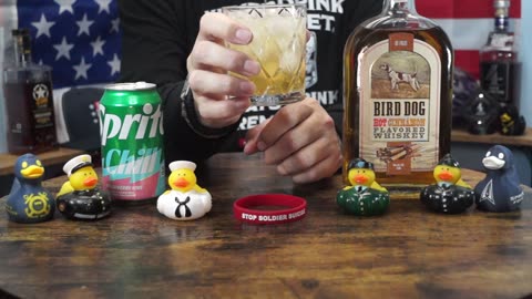 Gary Lutes - Bird Dog Hot Cinnamon Whiskey & Sprite Chill Strawberry Kiwi Soda