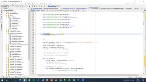 menu por perfil java
