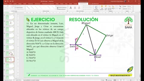 SAVIA REGULAR 2025 | Semana 15 | RM S1