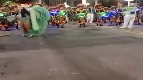 Desfile de Escuelas de Samba en Montevideo, Uruguay 24/01/2026