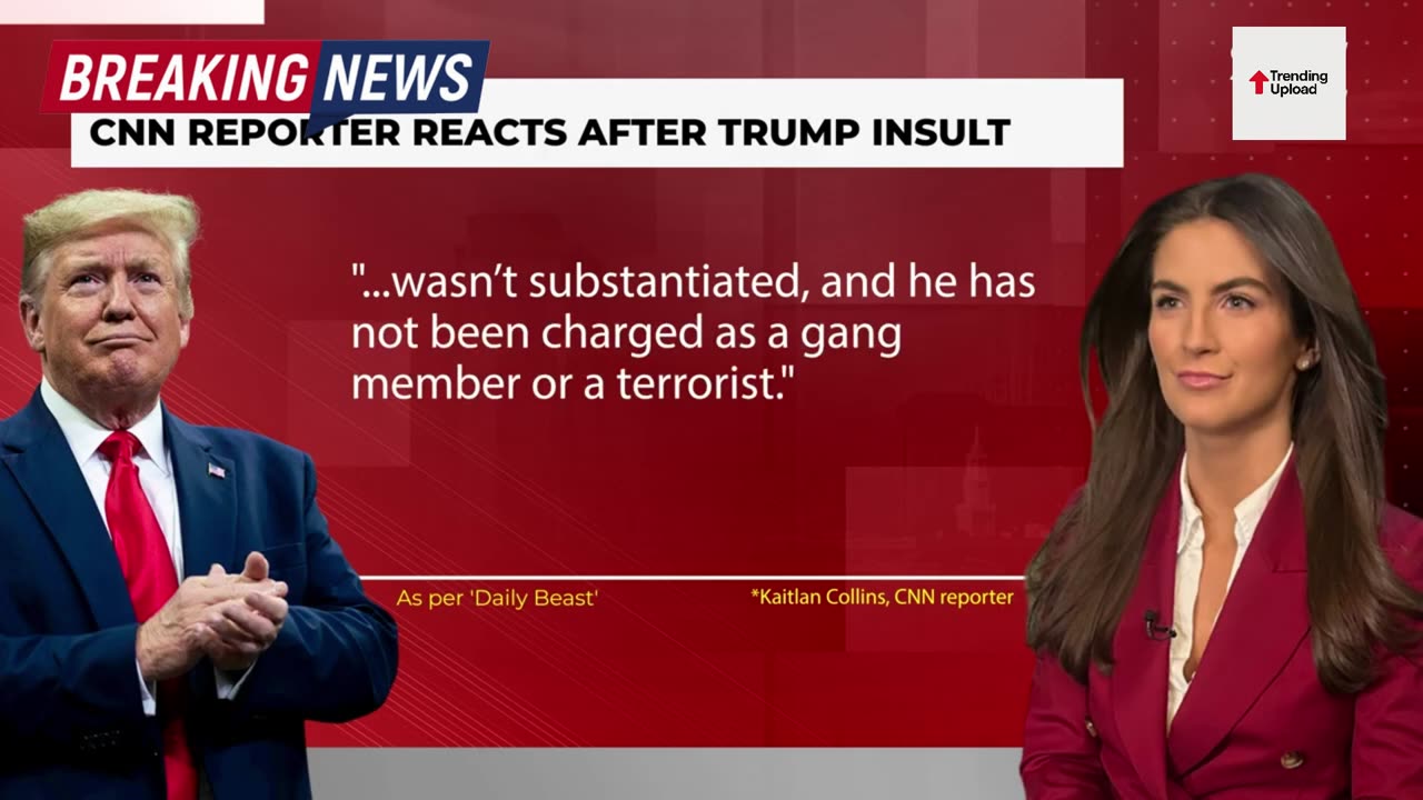 Kaitlan Collins Responds to Trump’s On-Air Insult | Shocking CNN Moment | USA & El Salvador News