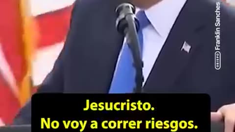 trump says we need help from the boss, god