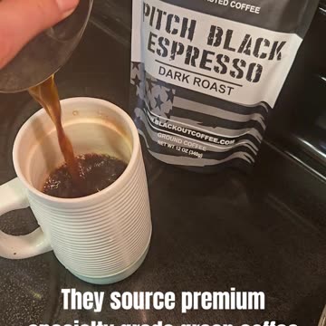 Blackout Coffee Co. Pitch Black: Bold, Smooth Espresso Dark Roast