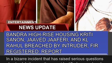 Bandra Highrise Housing Kriti Sanon Jaaved Jaafe