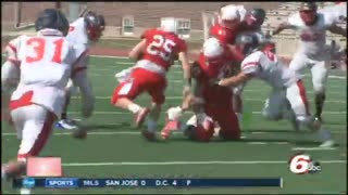 September 23, 2017 - Wabash College Wins Nailbiter Over Hiram College in Football