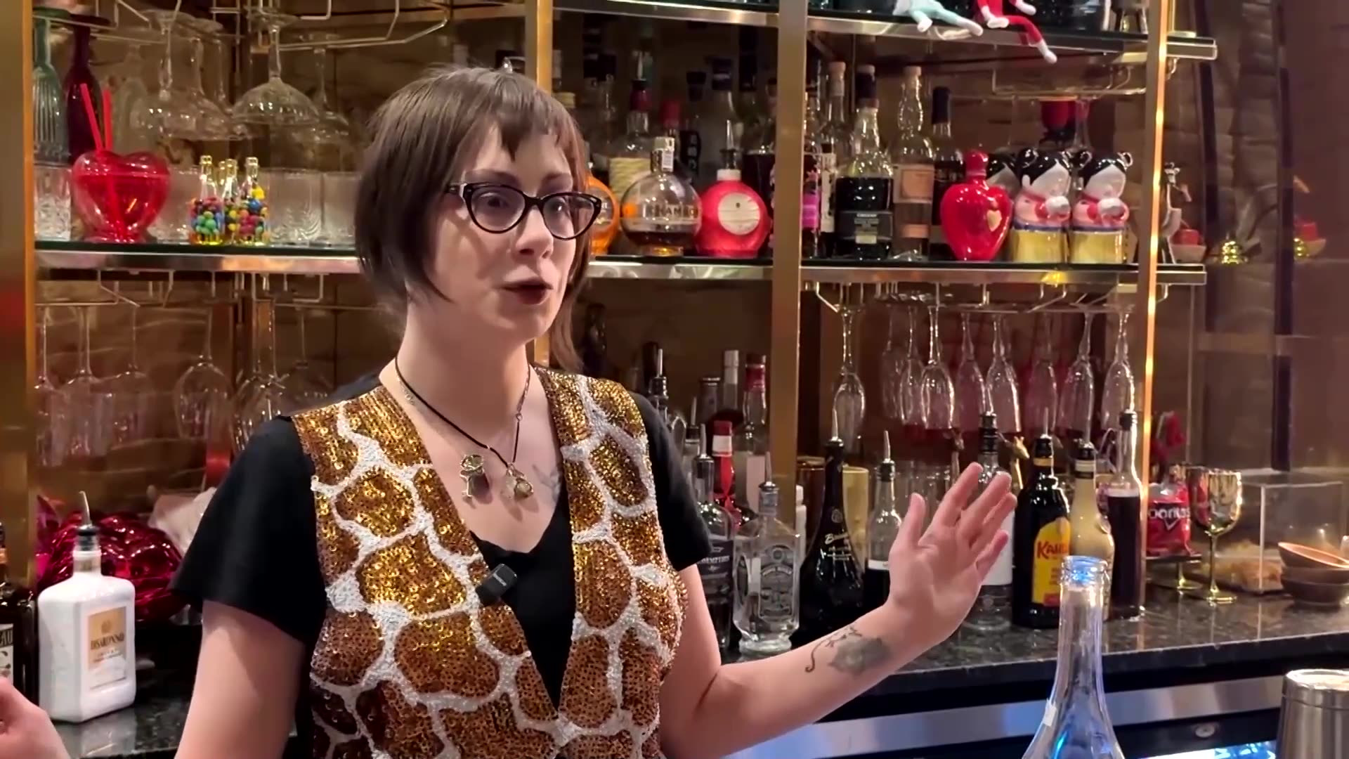 Fans toast Taylor Swifts engagement at Champagne Problems themed bar