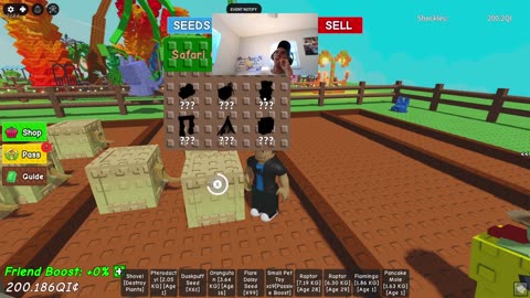 Starting a NEW Garden in Grow a Garden! | wasiangamer03