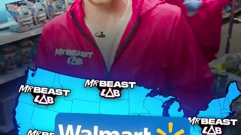 Restocking MrBeast Labs at Walmart 00:35