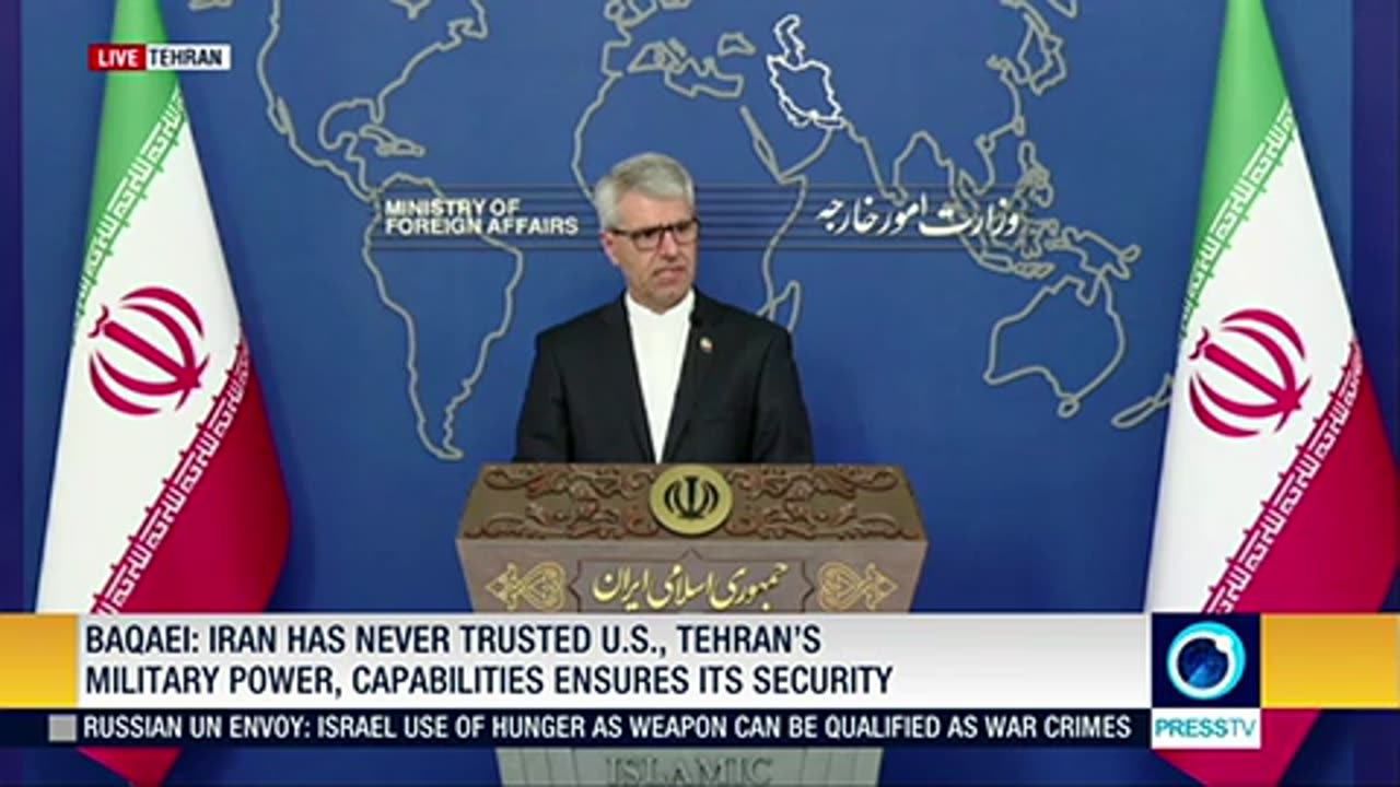 Iranian foreign minister - Aug 11 2025