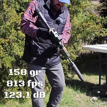 Shooting 9mm 158 gr Suppressed rounds - SilencerCo Omega 300