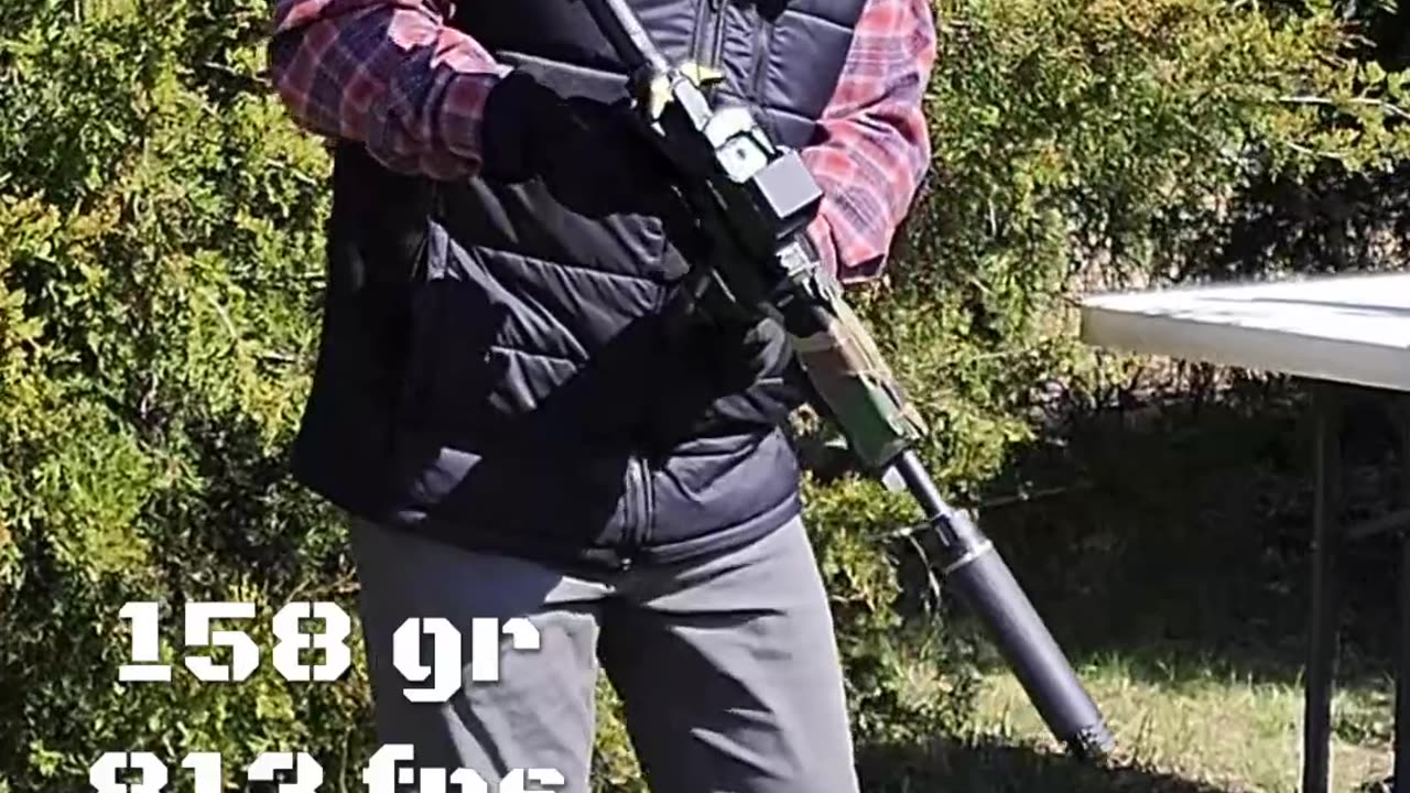 Shooting 9mm 158 gr Suppressed rounds - SilencerCo Omega 300