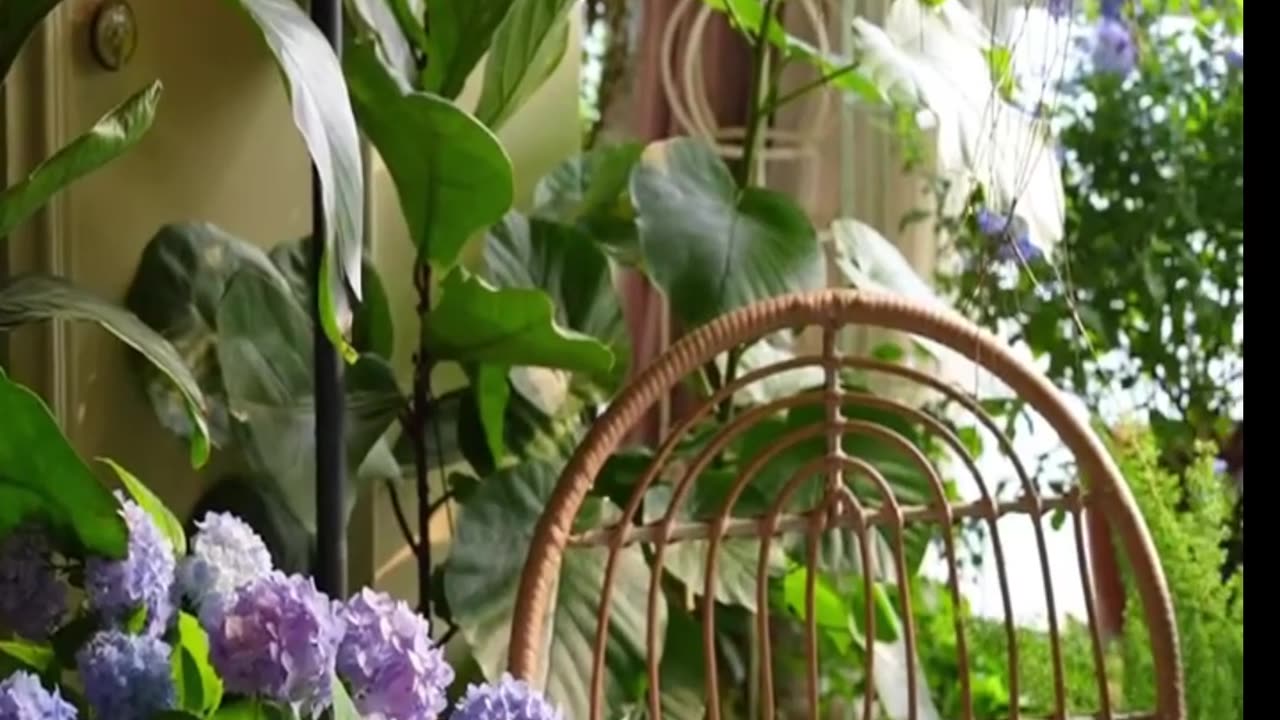 enjoy the balcony filled with flowers 5