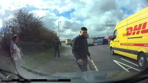 Cash For Crash BMW LM58BLZ Caught On Dashcam A10