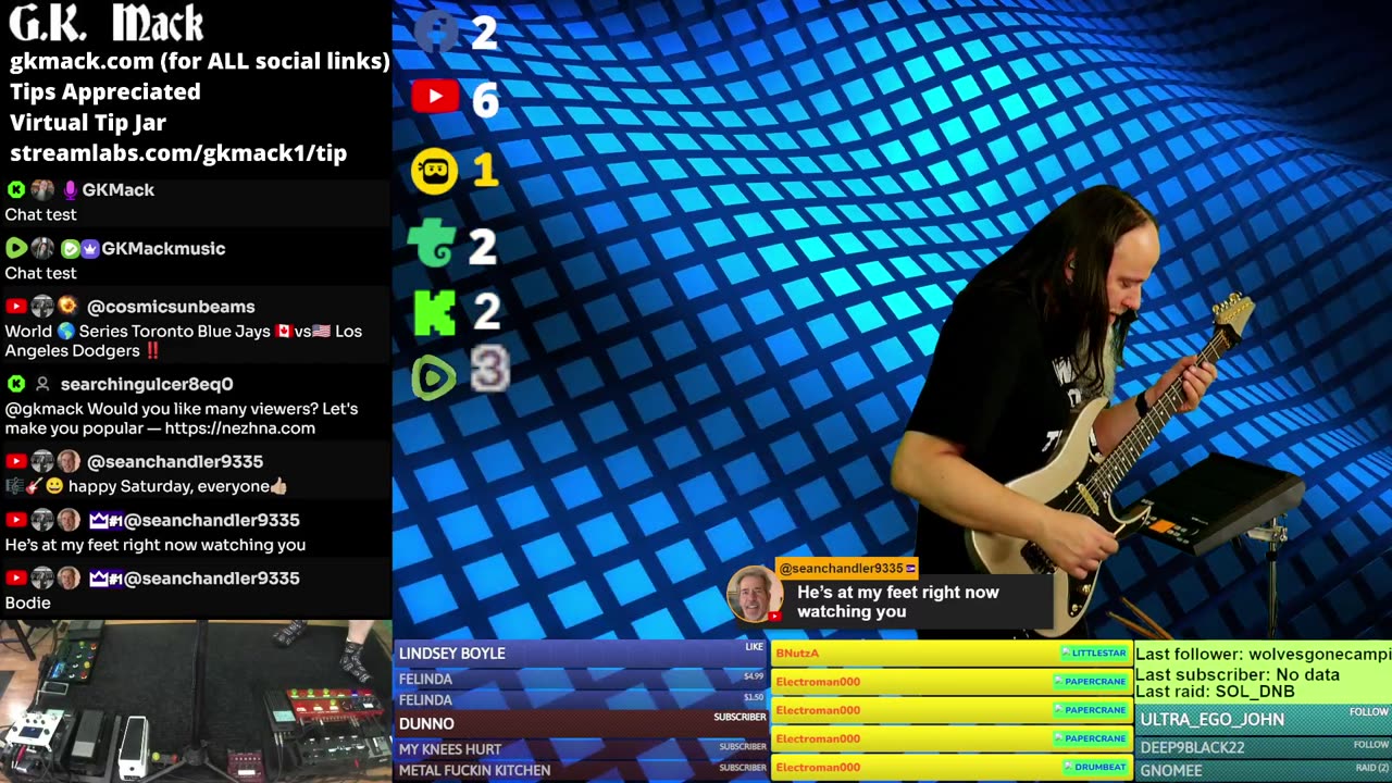 G.K. Mack Live Looping Jackassery & Rants MultiStream Saturdays #160 #Livelooping #Jackassery