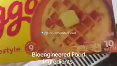 Let go of those Bio-engineered Eggo's