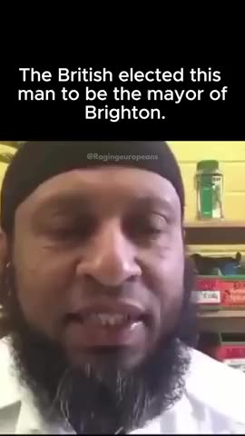 GET A LOAD OF THIS PIECE OF SHIT MAYOR OF BRIGHTON UK