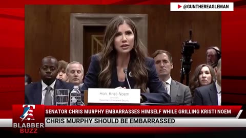 Senator Chris Murphy Embarrasses Himself While Grilling Kristi Noem