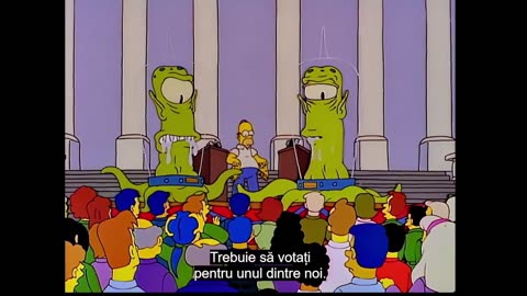 THE SIMPSONS - Sistemul celor două partide
