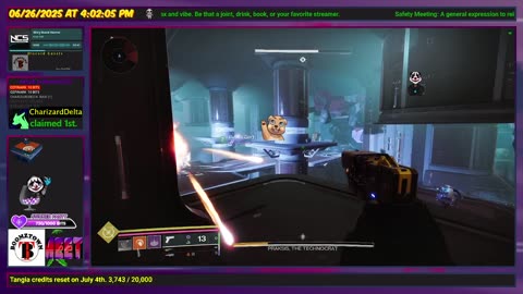 Destiny 2: 6-26-25 Exodus Garden 2A is the Lost Sector. Void Surge.