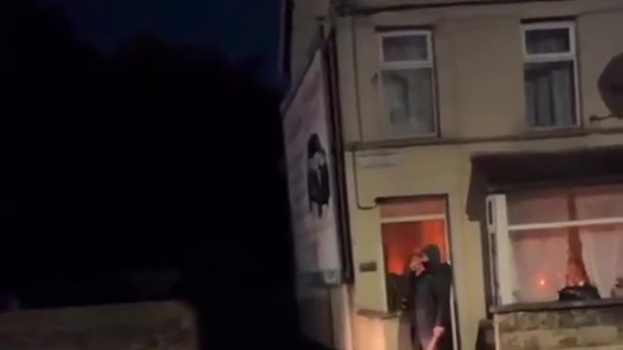 More migrants' homes set ablaze. Disorder erupts for the second night in Ballymena