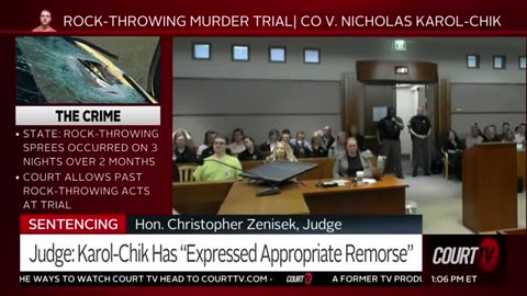 Rock-Throwing Murder Case: Co-Defendant Nicholas Karol-Chik Sentenced