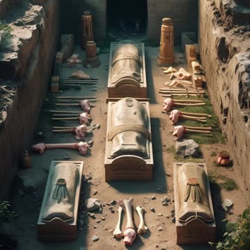 Hallan una asombrosa sepultura real en las Ruinas de Wangzhuang.