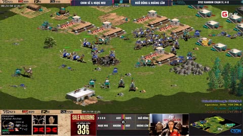 still the old but new AOE game, number 1 gamer in Asia ok
