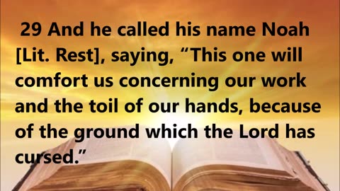 From Lamech to Noah
