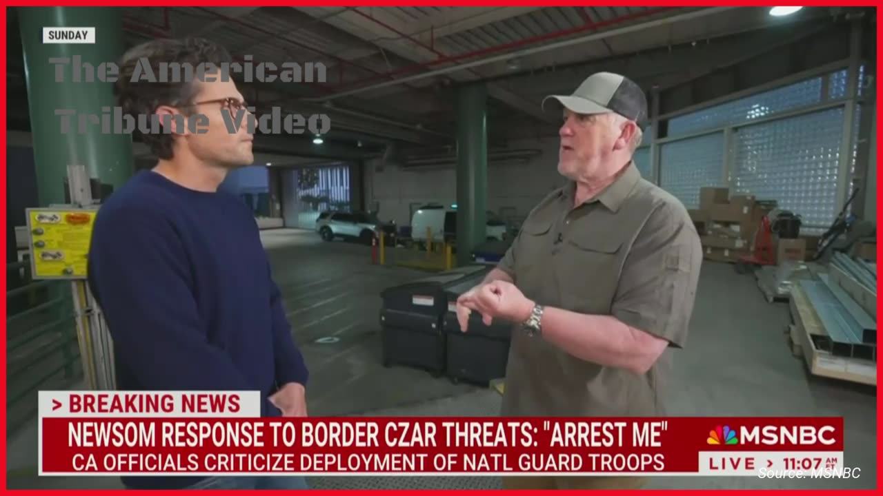 WATCH: “Dishonest Reporter” Melts Down after Tom Homan Exposes Him