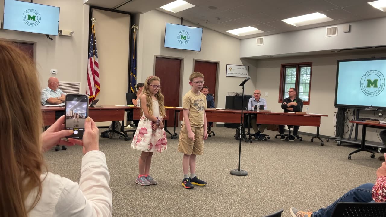 Middlebury School Board 6/3/25 - Part 1 | Tech Report | Middlebury Moment