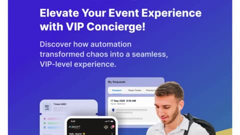 Digital Concierge Software & Mobile Concierge for a Major Tennis Tournament