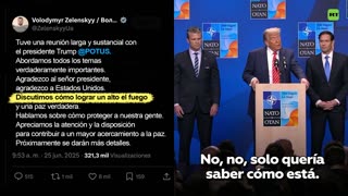 Zelenski y Trump se contradicen sobre un alto el fuego en Ucrania