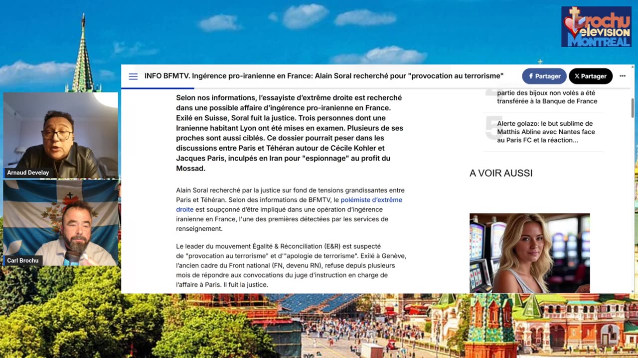 En direct sur RadioInfoCite.com