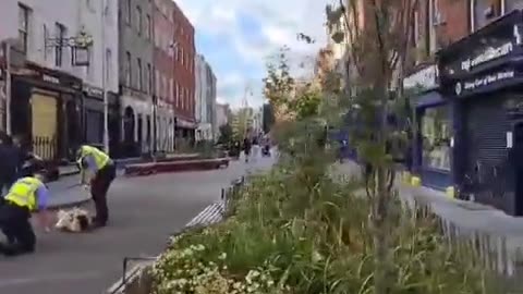 😳👮‍♂️ Insane Moment: Guy Stabs Officer and Gets Instant Karma! | FunFM