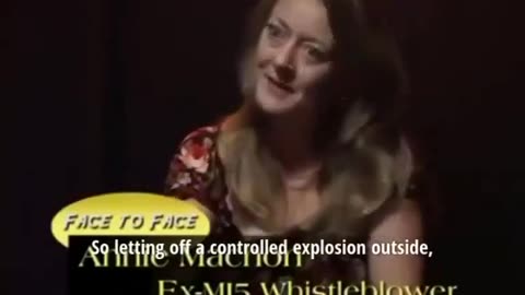 Former MI5 Agent Annie Machon revealing how the Mossad setup a false flag