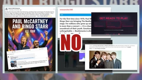 Fact Check: Paul McCartney and Ringo Starr Are NOT Bringing The Beatles Back -- No Tour Announced